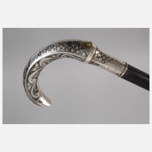 Spazierstock Tulasilber