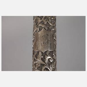 Spazierstock Silber
