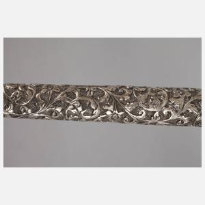 Spazierstock Silber