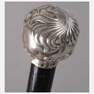 Spazierstock Silber