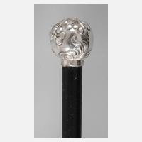 Spazierstock Silber111