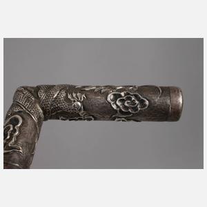 Gerte mit Silbergriff