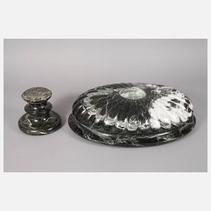 Paar Marmorschalen