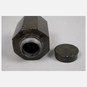 Kleine Schraubflasche Serpentin