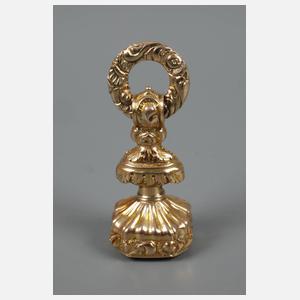 Petschaft aus Gold