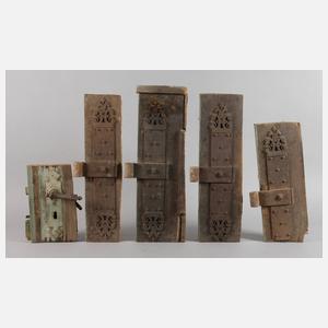 Vier Türbänder Barock