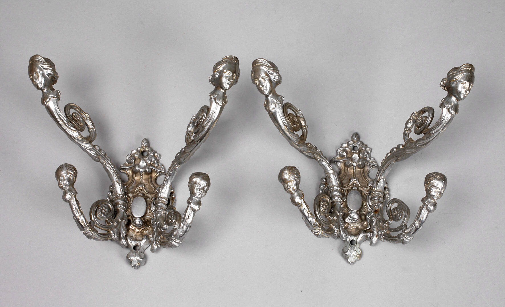 Paar Garderobenhaken