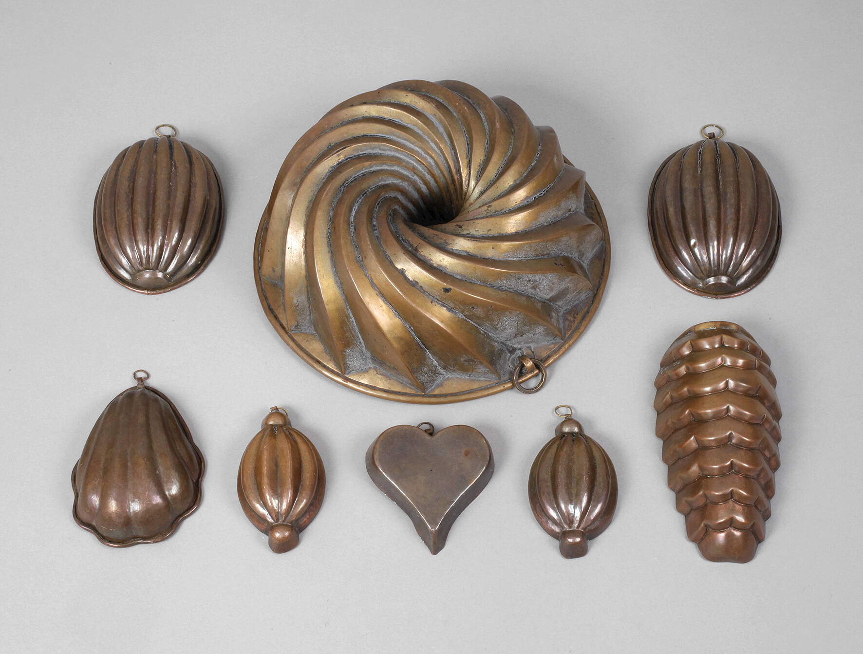 Konvolut Kupferformen