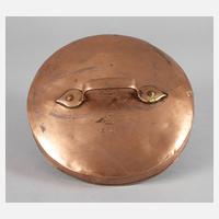 Kupferner Topfdeckel einer Hofkonditorei111