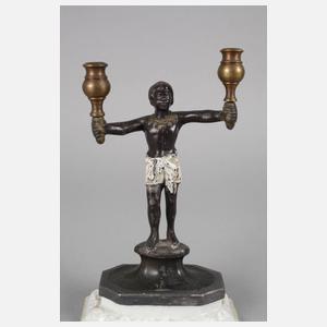 Kleiner figürlicher Leuchter