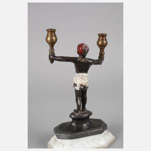 Kleiner figürlicher Leuchter