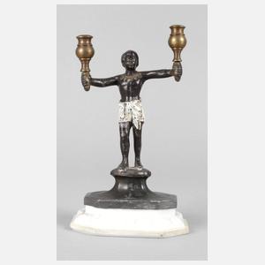 Kleiner figürlicher Leuchter