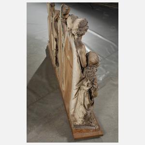 Große geschnitzte Figurengruppe Josef Beyrer