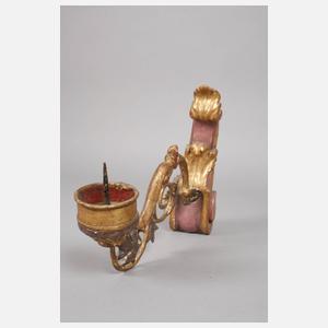 Paar Wandkerzenleuchter