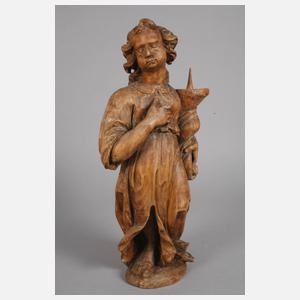 Paar barocke Leuchterengel