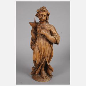 Paar barocke Leuchterengel