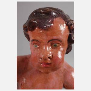 Paar barocke Schwebeengel