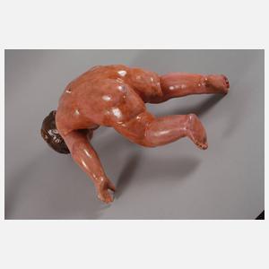 Paar barocke Schwebeengel