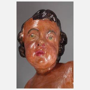 Paar barocke Schwebeengel