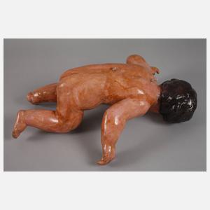 Paar barocke Schwebeengel