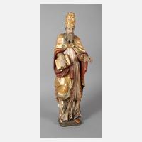 Geschnitzte Heiligenplastik111