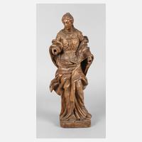 Geschnitzte Heiligenfigur111