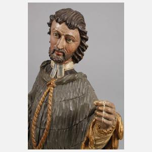 Geschnitzte Heiligenfigur