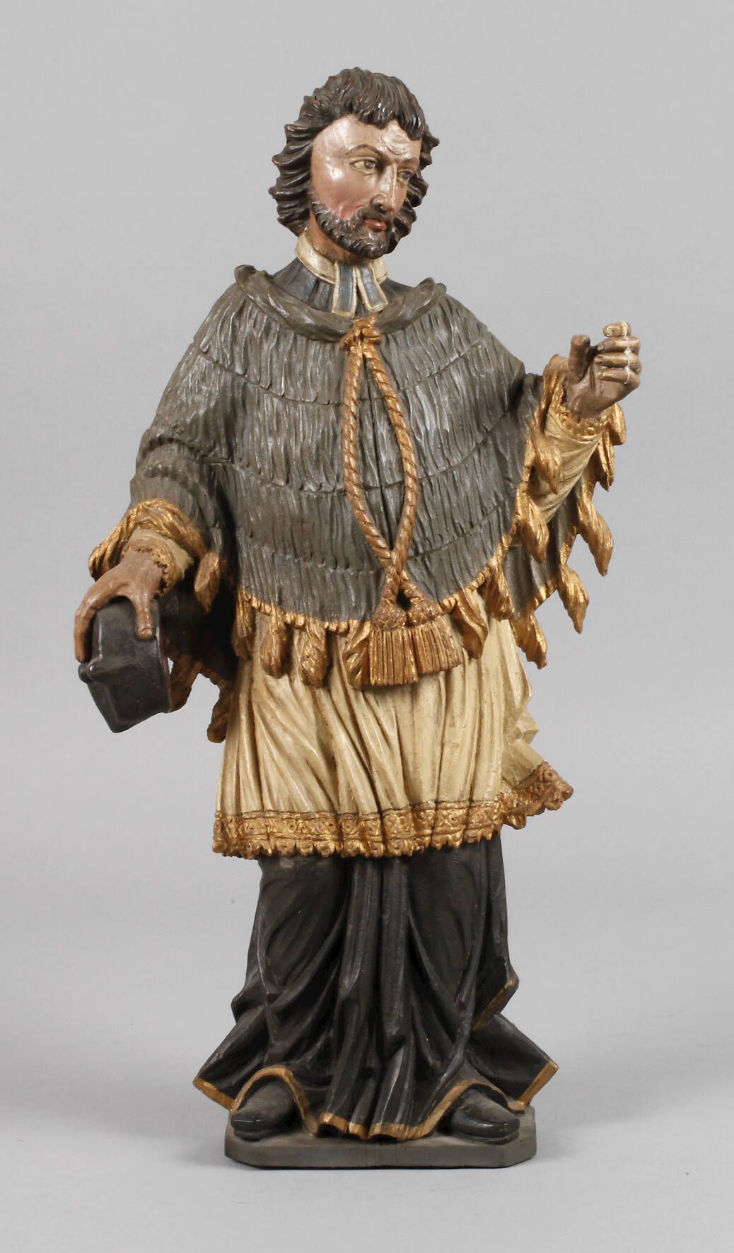 Geschnitzte Heiligenfigur