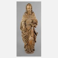 Große geschnitzte Heiligenfigur111