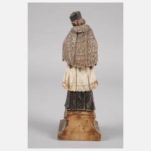 Geschnitzte Heiligenplastik