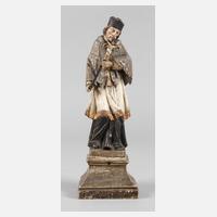 Geschnitzte Heiligenplastik111