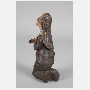 Geschnitzte Heiligenfigur