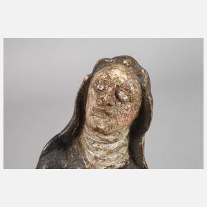 Geschnitzte Heiligenfigur