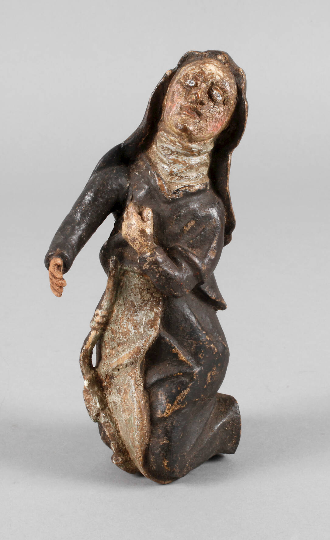 Geschnitzte Heiligenfigur