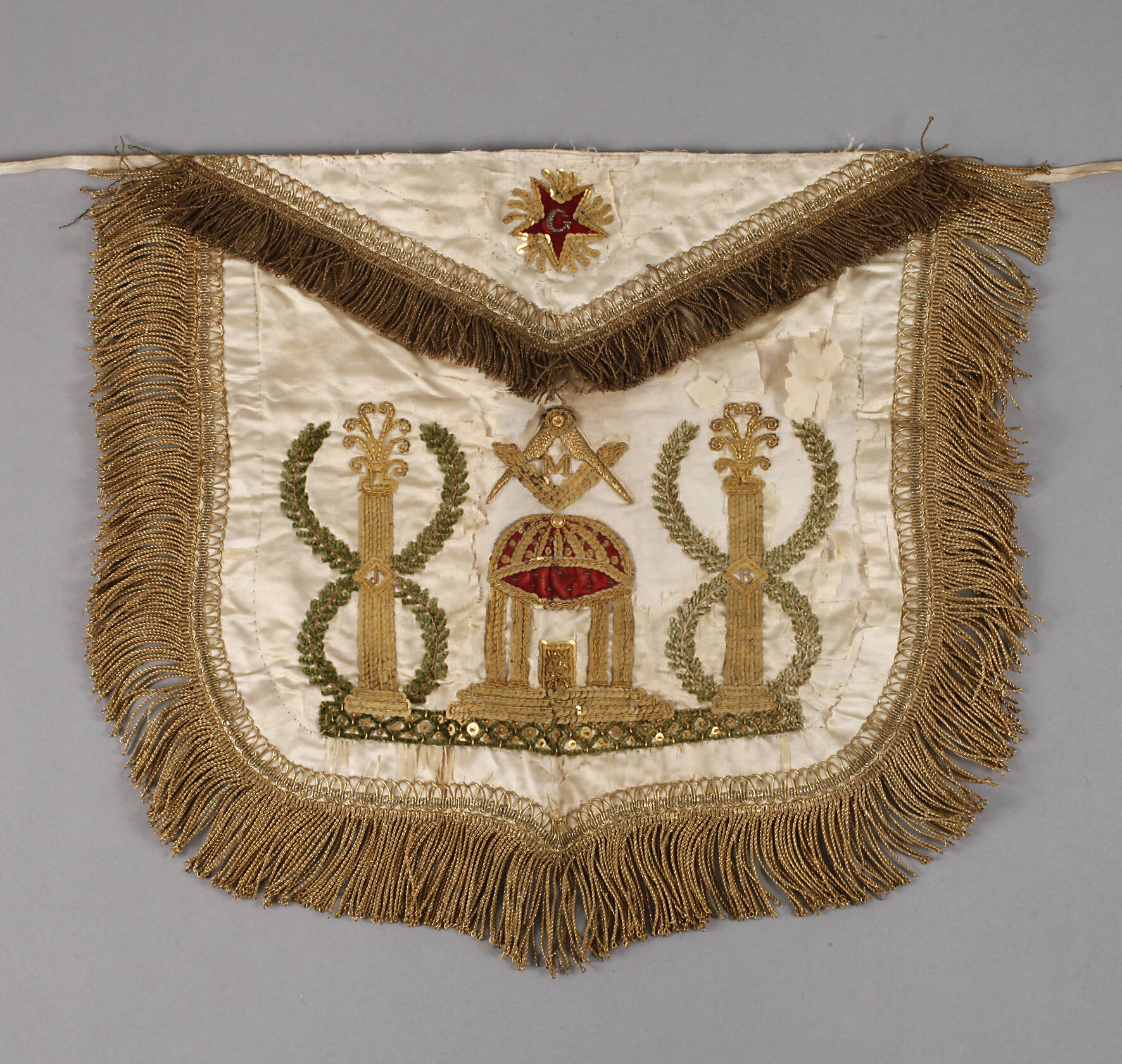 Maurerschurz der Freimaurer