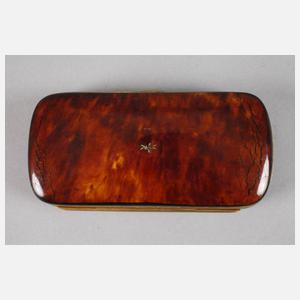 Feines Brillenetui Schildpatt