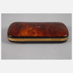 Feines Brillenetui Schildpatt