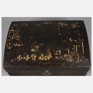 Barocke Lackschatulle