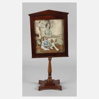 Kleiner Stellschirm Biedermeier111