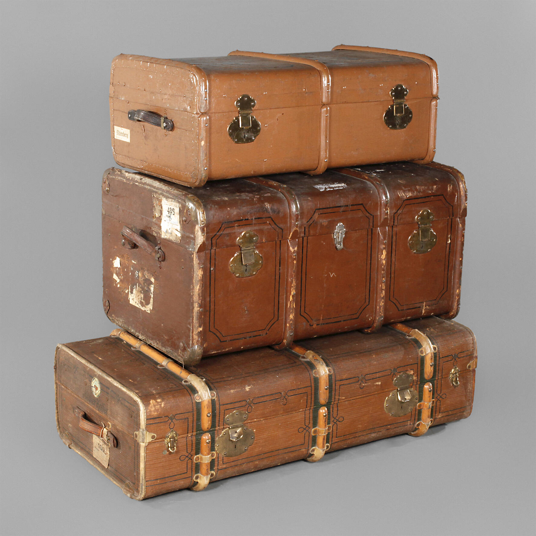 Drei Reisekoffer