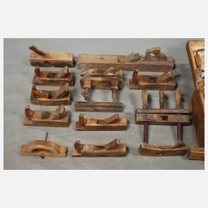 Konvolut historische Werkzeuge