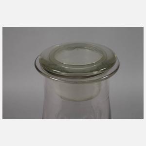 Übergroßer Erlenmayerkolben