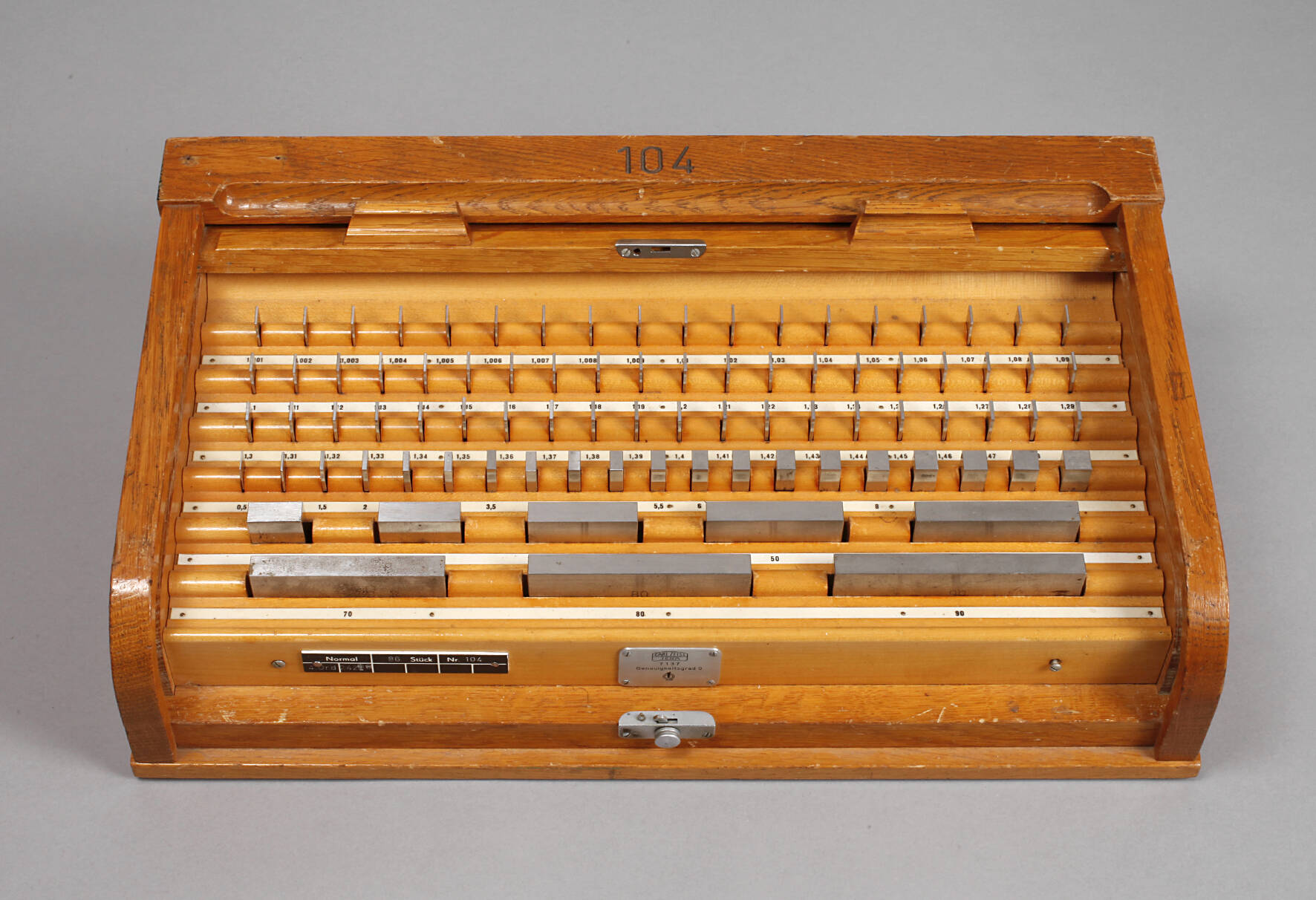 Carl Zeiss Endmaßkasten