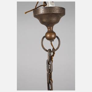 Schmiedeeiserner Leuchter