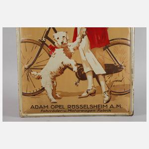 Seltenes Werbeschild Opel Fahrräder