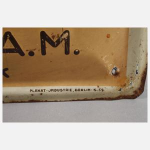 Seltenes Werbeschild Opel Fahrräder