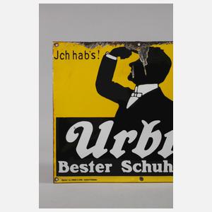 Blechschild Urbin