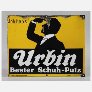 Blechschild Urbin
