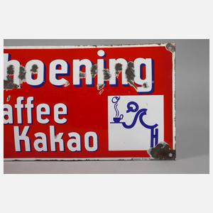 Blechschild Schoening