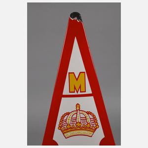 Blechschild Monark